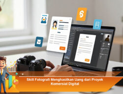 Skill Fotografi Menghasilkan Uang dari Proyek Komersial Digital