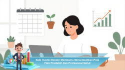 Side Hustle Mandiri Membantu Menumbuhkan Pola Pikir Produktif Dan Profesional Sehat