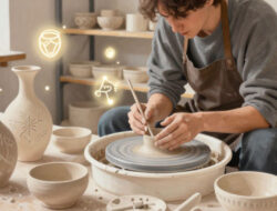 Belajar Teknik Dasar Pembuatan Keramik Guna Menjual Produk Dekorasi Rumah Estetik